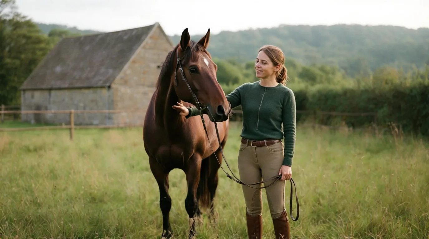 Cours d'équitation à Oradour-Saint-Genest, Haute-Vienne